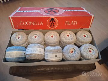 Gomitoli di puro cotone Mako