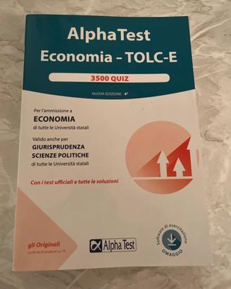 Alpha test economia tolc e