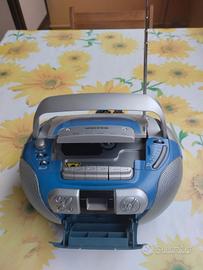 radio con CD e musicassette 