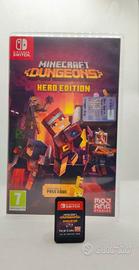 Minecraft dungeons hero edition Gioco Switch ITA