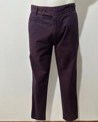 Pantalone Chino ZARA Bordeaux Taglia 44
