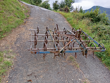 Vibrocoltivatore erpice a molle preparatore terra