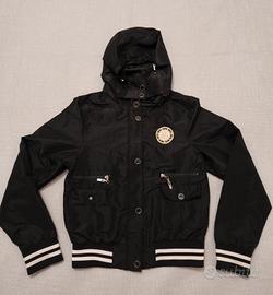 Giacca Bomber leggera  Frutta Fashion  M nera