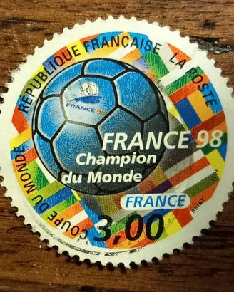 Francobollo, timbre France 1998 Champion du monde