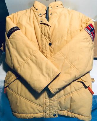 Giacca a vento gialla