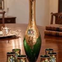 Set da liquore di vetro anni 50/60