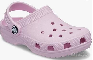Crocs Classic Clog K Zoccoli Unisex rosa 34 35