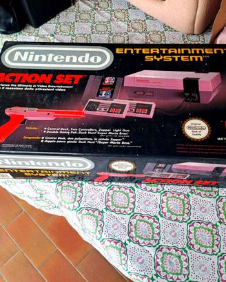 Nintendo NES Action Set Mattel PAL + Zapper