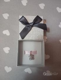 Charm Pandora Farfalla scintillante pendente