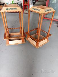 Portacanne girevoli in legno