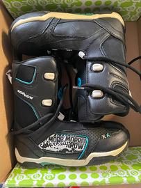 Scarponcini da snowboard bambino n.38