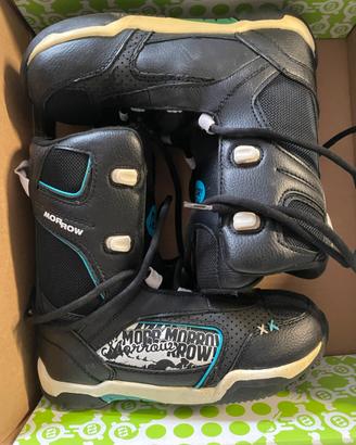Scarponcini da snowboard bambino n.38