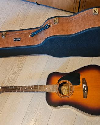 KIT CHITARRA ACUSTICA Ibanez GW10-BS - come nuova