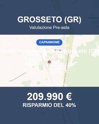 Immobile in asta di 532 m² a Grosseto