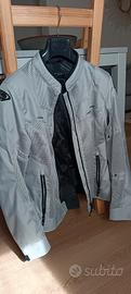 giacca moto donna Clover + antipioggia interno 