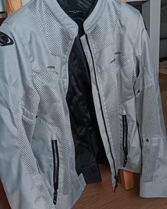 giacca moto donna Clover + antipioggia interno 