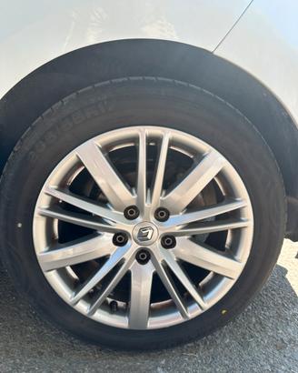 4 cerchi 17 pollici originali renault