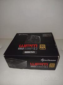 Alimentatore Sharkoon WPM Gold Zero 550W