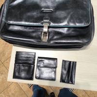 borsa Piquadro blu Square 