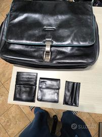 borsa Piquadro blu Square 