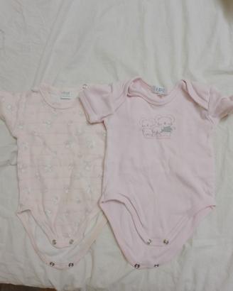 3 body neonata 6mesi mezza manica 