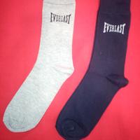 Calze cotone Everlast blu grigio tg 43-46 (nuove)