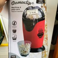 Macchina per pop corn rossa piccola