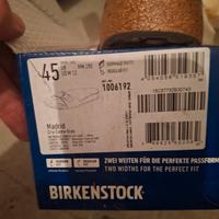 Birkenstock Madrid taglia 45