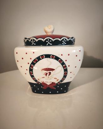 Biscottiera in ceramica