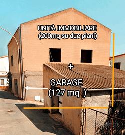 Appartamento su due livelli e Garage