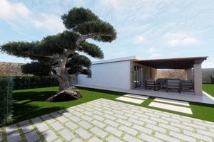 Villetta bifamiliare con giardino