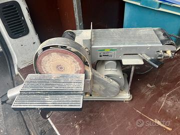 Levigatrice e traforo