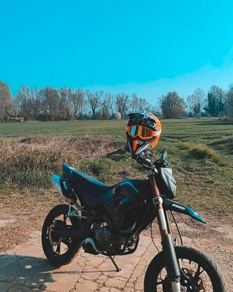 Generic Cross 125 cc  moto 2021 marmitta akrapovic