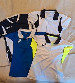 Set 4 magliette Asics