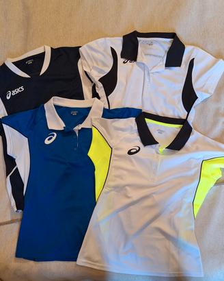 Set 4 magliette Asics