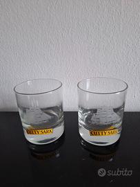 Bicchieri whisky Cutty Sark