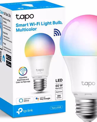 Tapo L530E Lampadina Smart WiFi E27 Multicolore