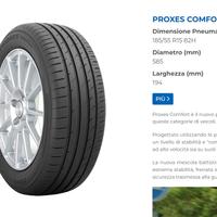 Gomme Estive Toyo Tires 185/55 R15 82H