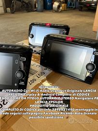 Navigatore Android CarPlay Lancia y 2012 in poi