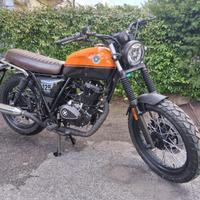 CROMWELL 125cc ABS ORANGE/BLACK BRIXTON