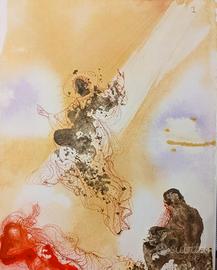 Salvador Dalì - Litografie 1964