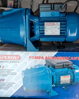 Pompa autoadescante ad uso domestico
