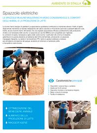 Milkline spazzola benessere vacche