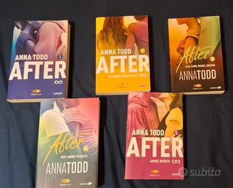 Saga completa AFTER di Anna Todd (5 volumi) 