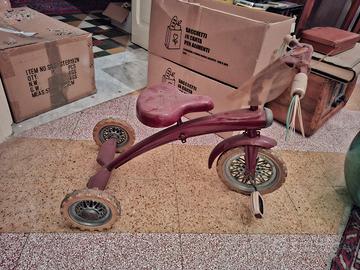 triciclo di metallo anni 60 