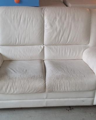 Divano vera pelle Chateau d''Ax 2 posti