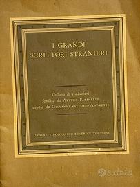 I grandi scrittori stranieri - collana libri