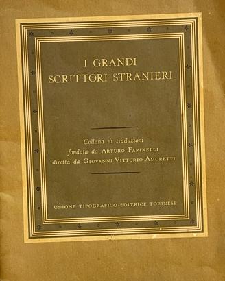 I grandi scrittori stranieri - collana libri