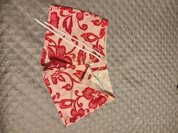 Pantaloncini Sundek donna fiori rosa/rosso