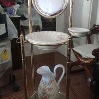 Lavabo antico da camera autentico struttura in ott
